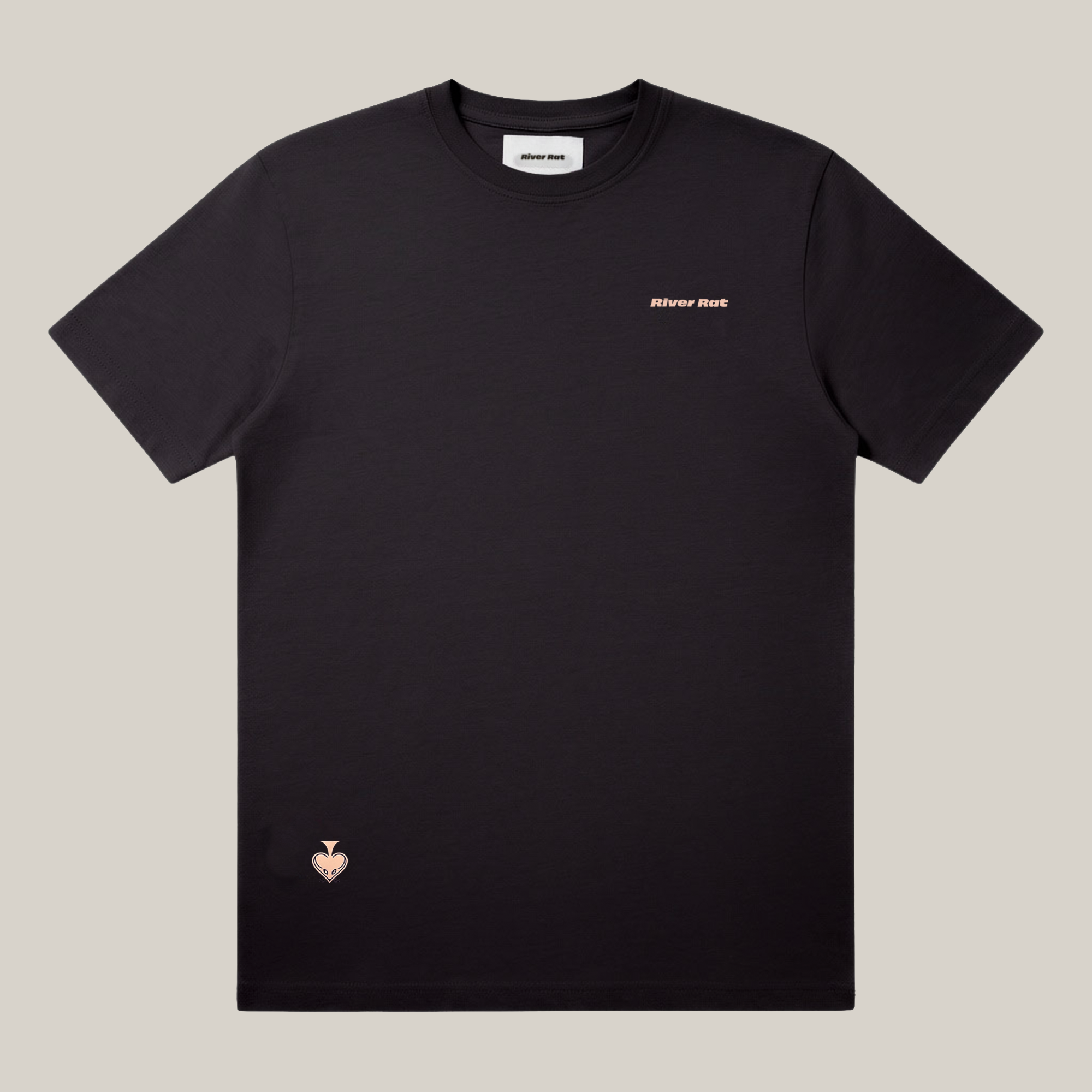 Vintage Black Heavyweight Tee