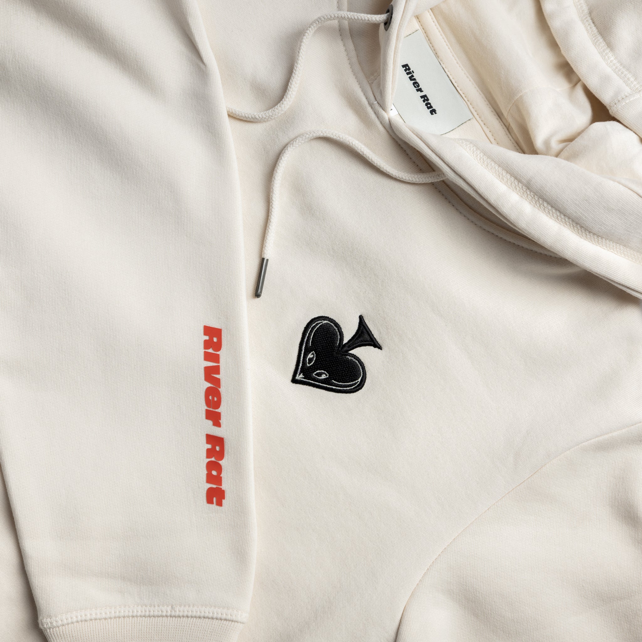 Natural Brushed Fleece Hoodie